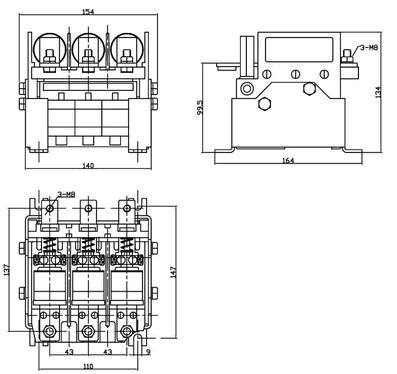 CV、CHV系列交流真空接触器